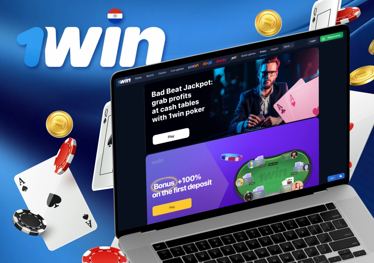 Variedad de juegos de póquer en 1Win Casino