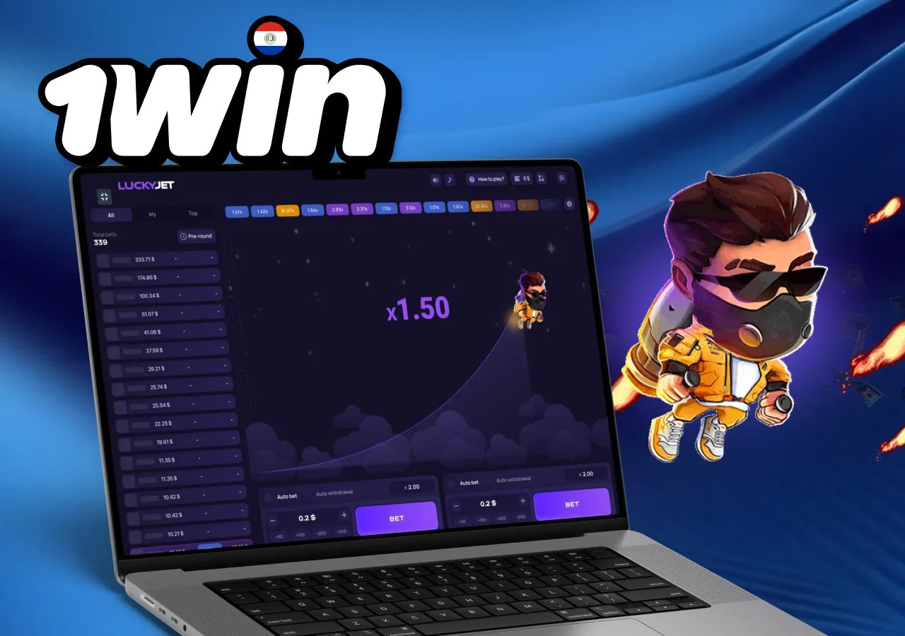 Jet de la suerte para los usuarios del casino de la casa de apuestas