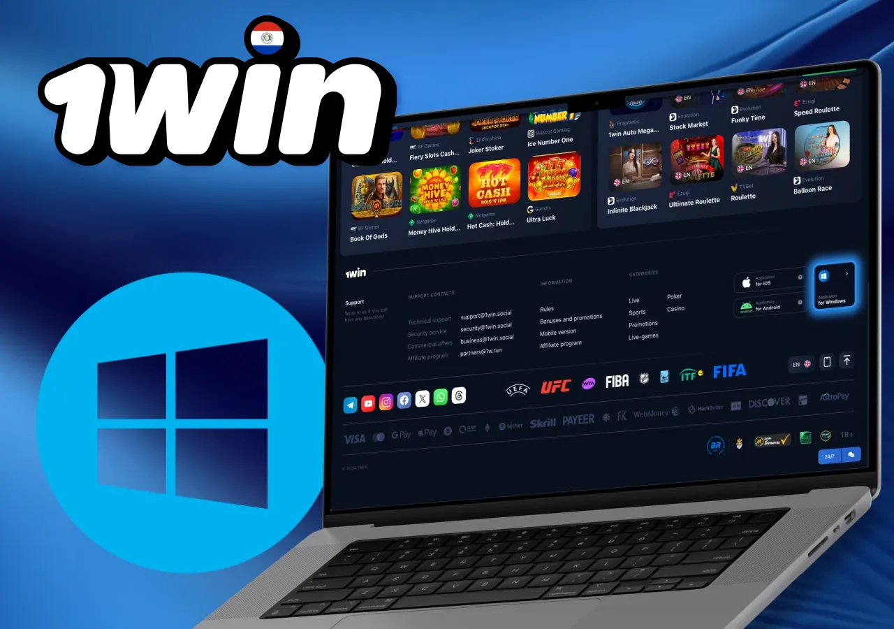 Popular aplicación de casino para Windows